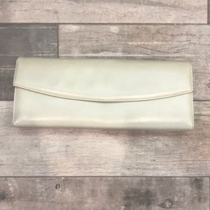 Vintage beige Clutch wallet purse